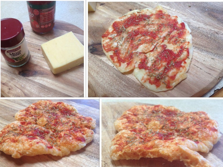 脆皮奶酪底微波炉披萨