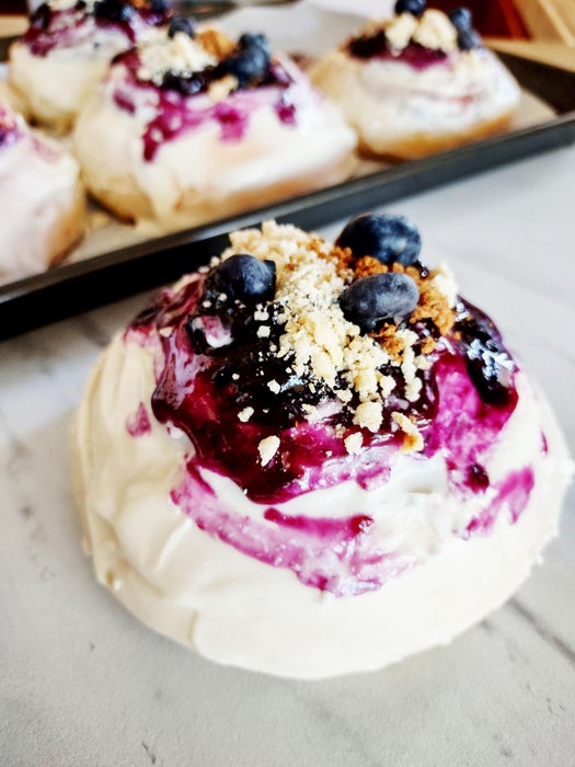 蓝莓酥皮肉桂卷