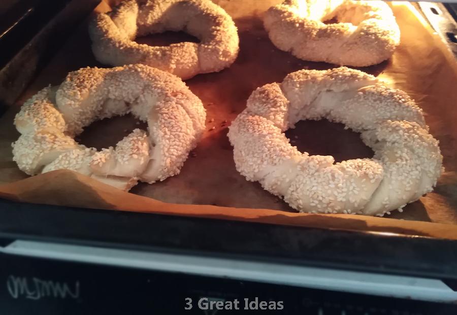 Simit (Bagel) Is Ready: