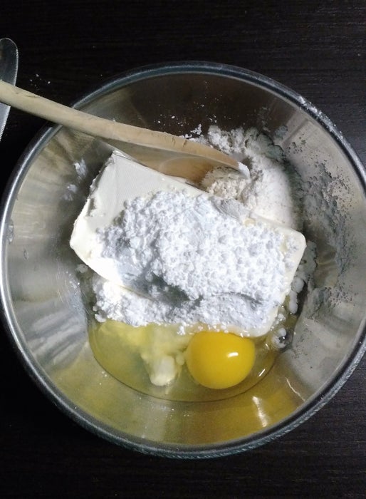 制作奶油芝士糊