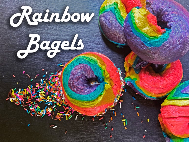 DIY彩虹贝果