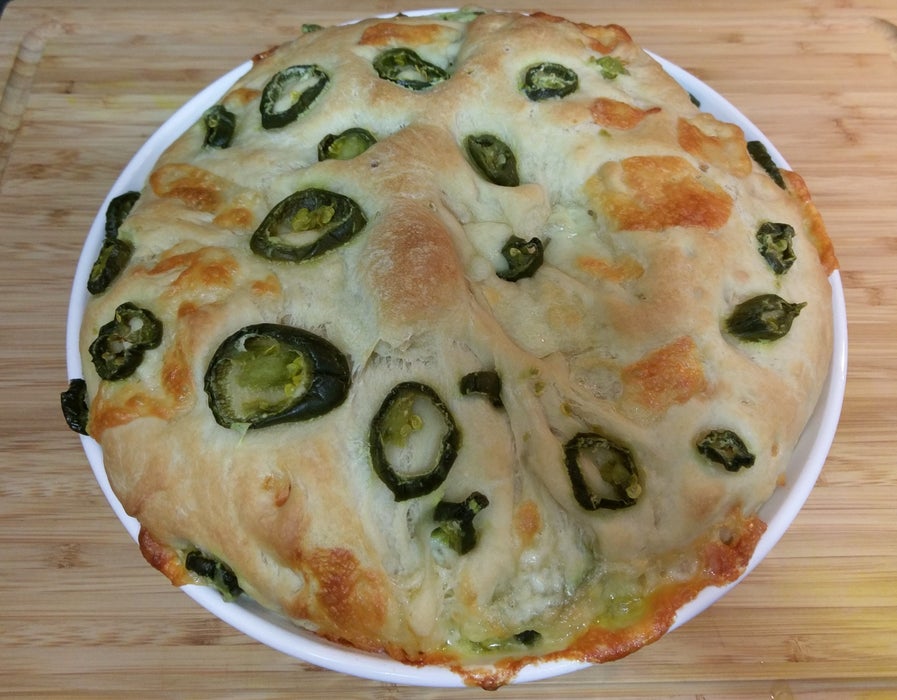 芝士墨西哥辣椒面包