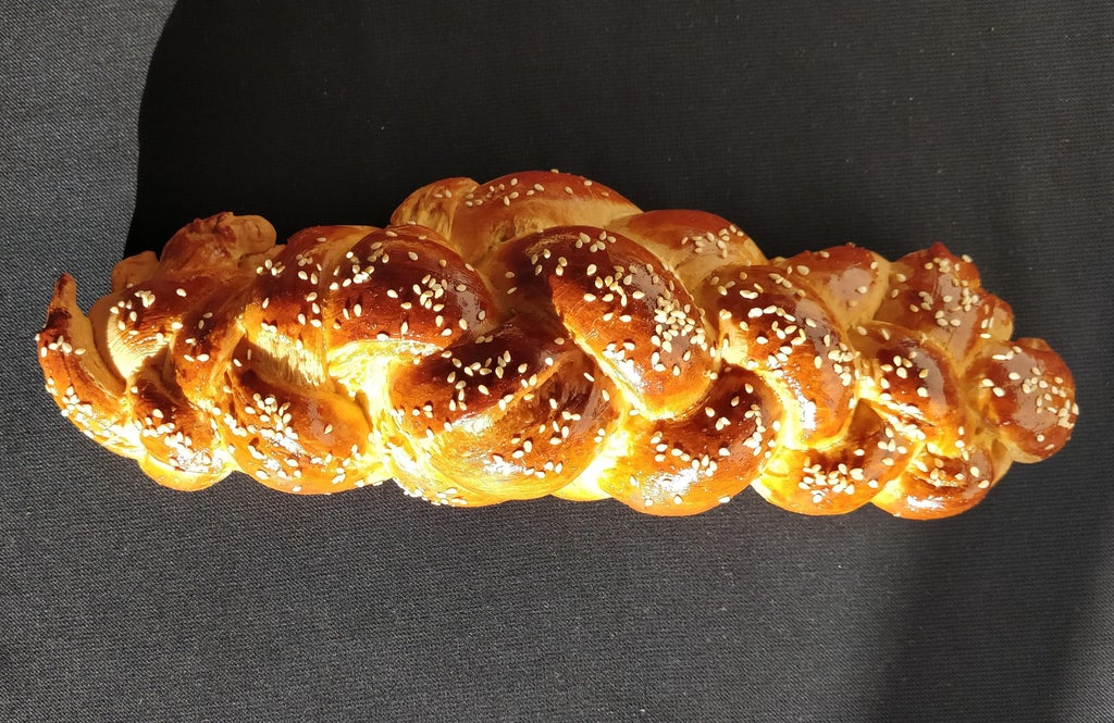 蜂蜜哈拉面包！