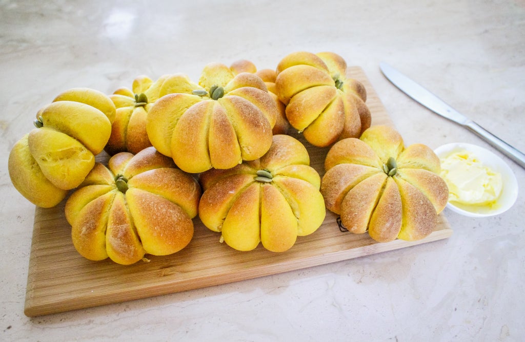 南瓜面包卷（南瓜造型）