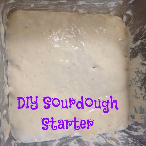 简易自制酸面团酵头