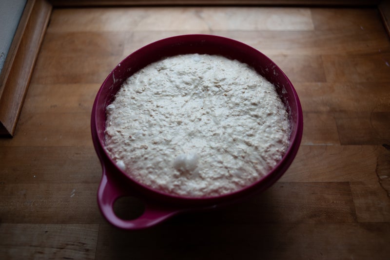 步骤2：等待发酵