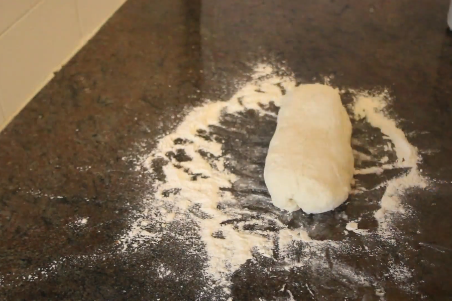 分割与揉圆面团