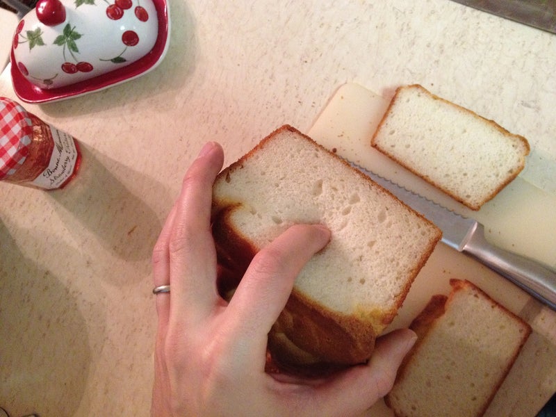 意想不到的柔软无麸质面包