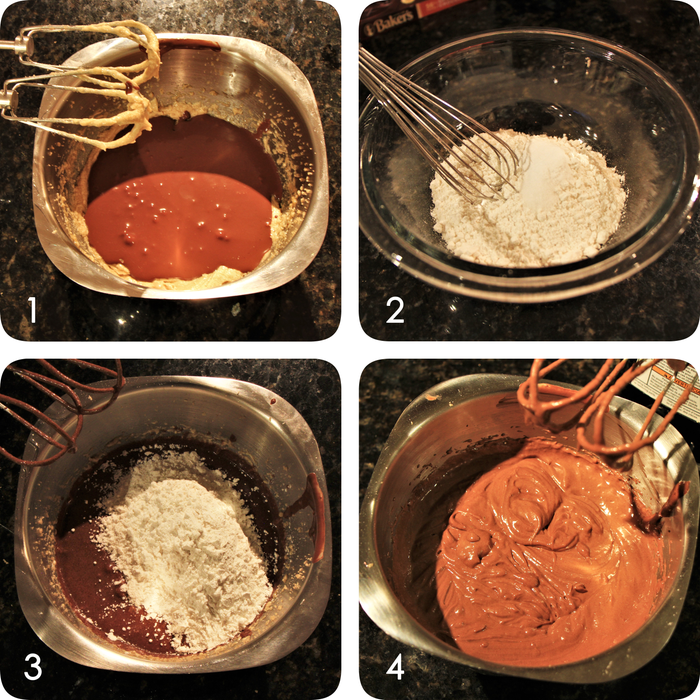 制作蛋糕:最终混合