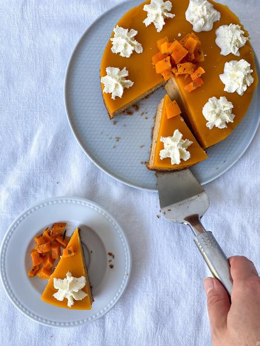 香辣南瓜芝士蛋糕