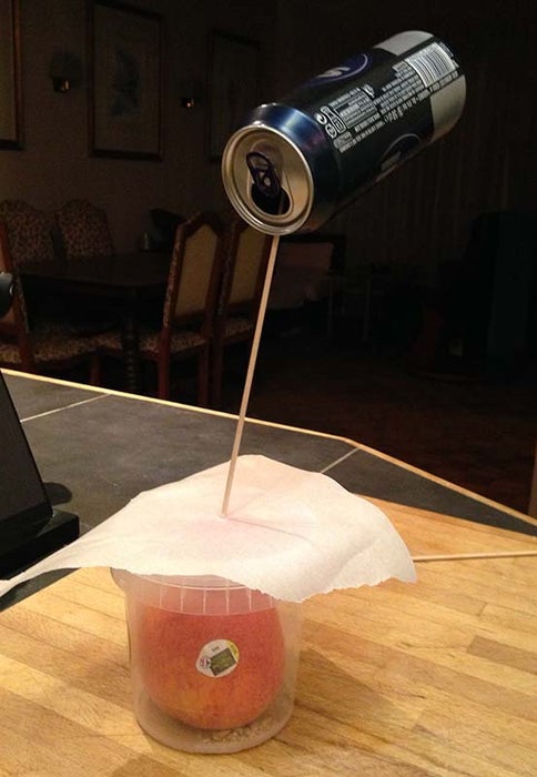 Fishing the 'pouring' Beer!