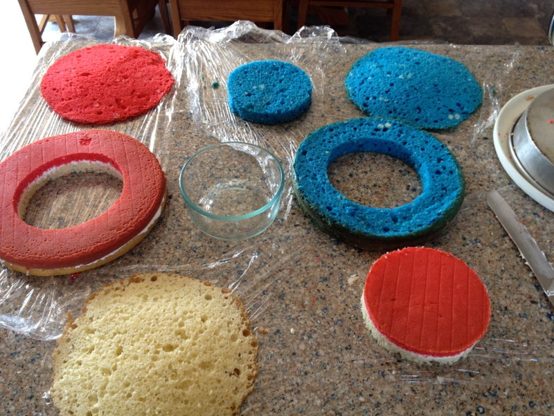 Cutting and Stacking the Cake