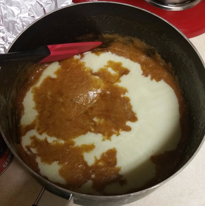 焦糖霜制作：第二部分