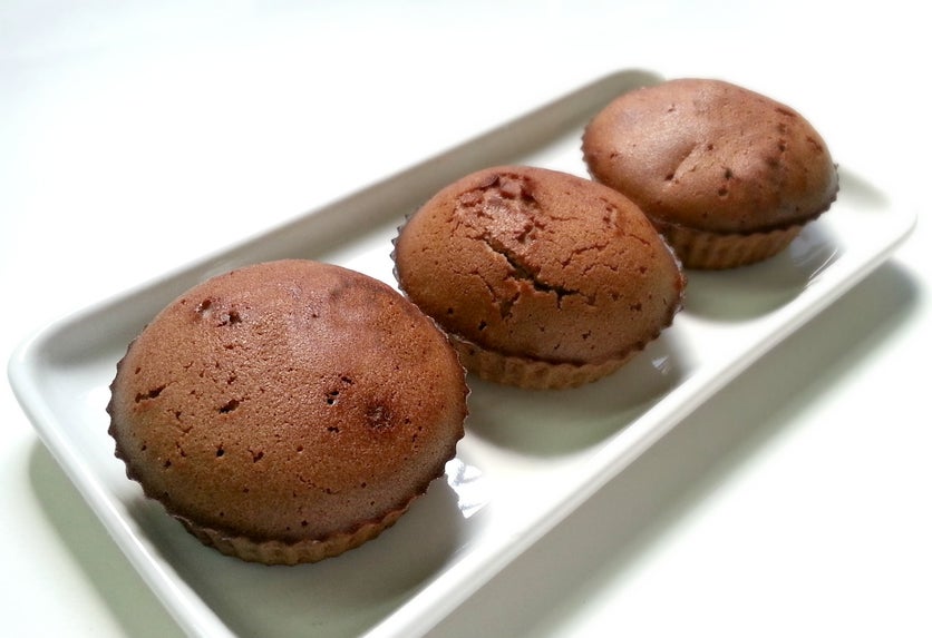 准备3种材料杯蛋糕