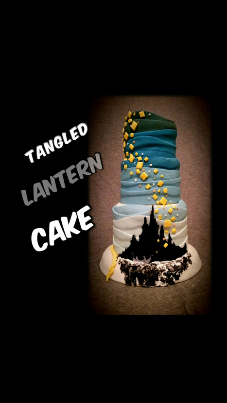 迪士尼《魔发奇缘》主题蛋糕