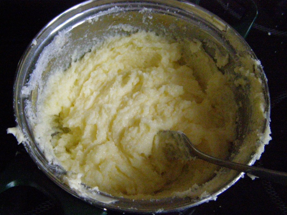 Start of the Cake Batter : Creaming the Butter and Sugar