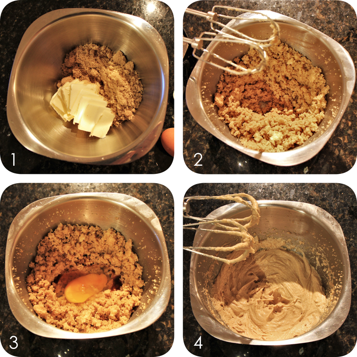 制作蛋糕:奶油混合物