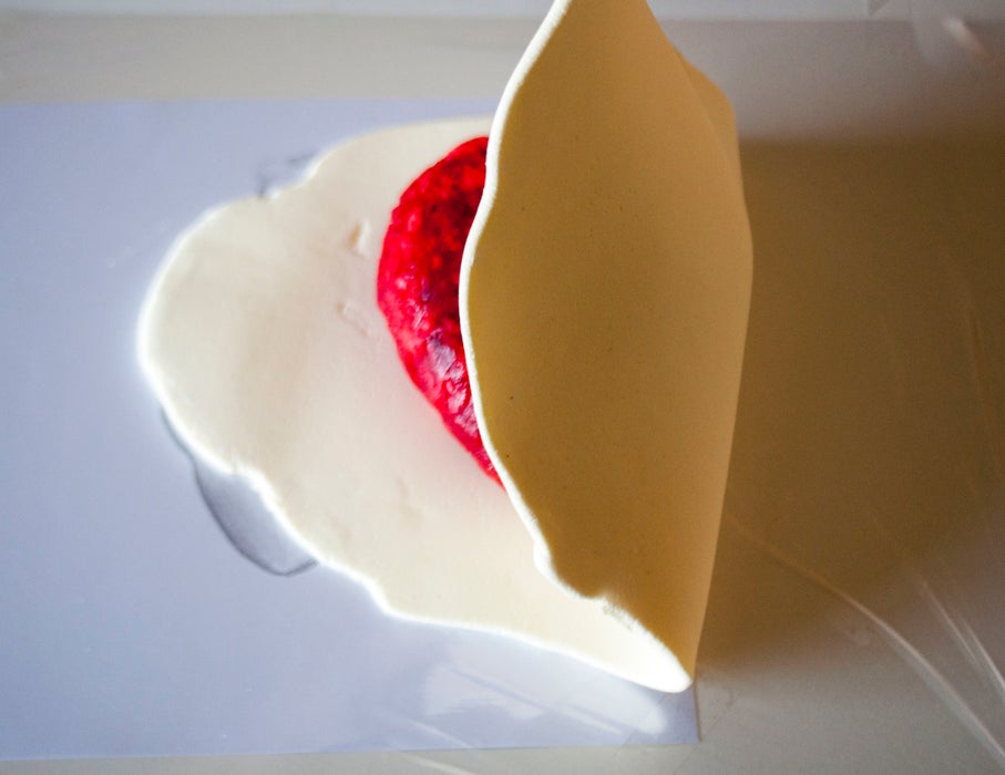 用翻糖包裹蛋糕