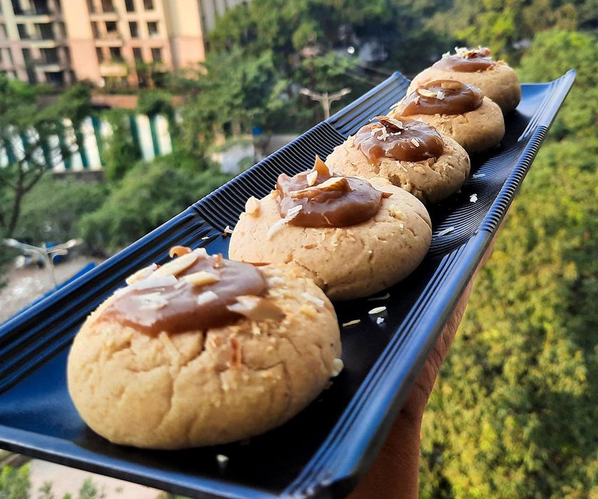 椰香杏仁焦糖饼干