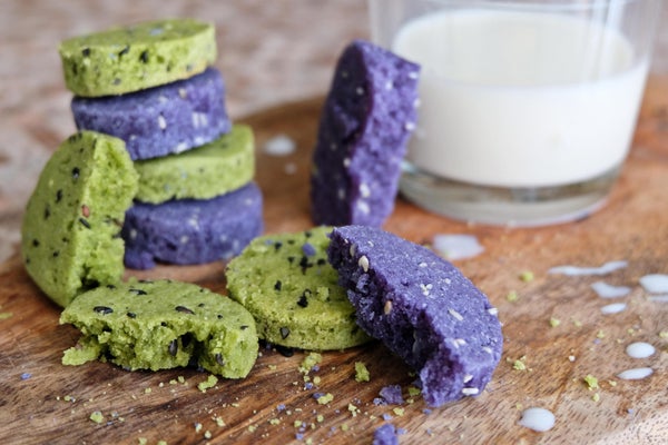 天然色素茶香饼干