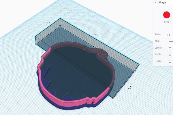 设计：裁剪糖霜层