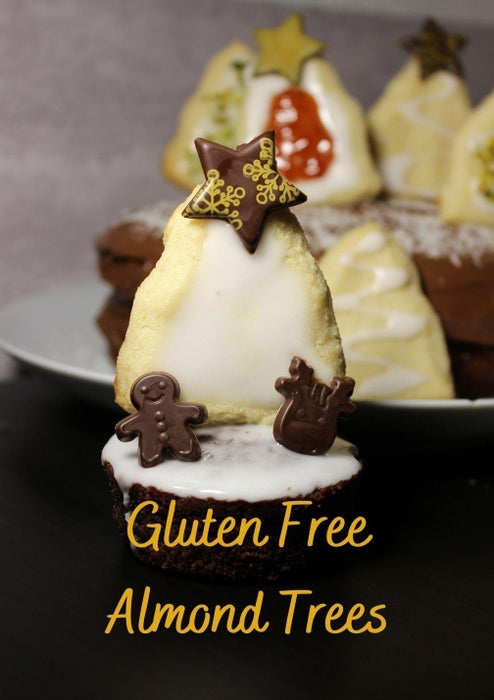 无麸质杏仁树形饼干