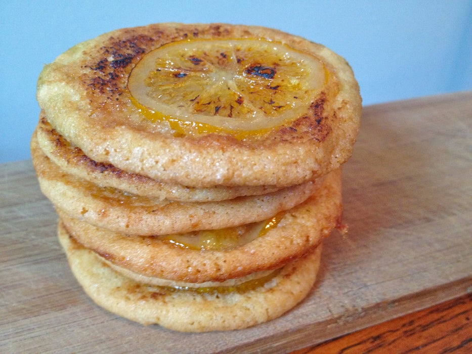 焦糖布雷梅耶柠檬饼干