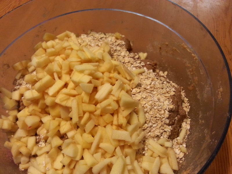加入苹果燕麦