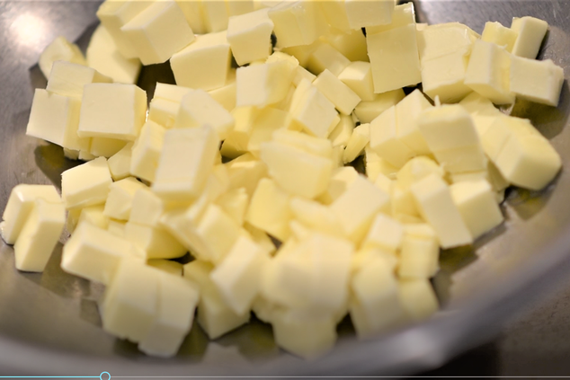 打发黄油与砂糖