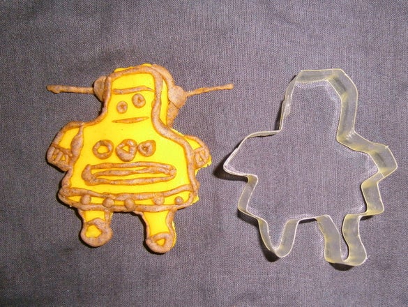 定制Instructables机器人饼干模具DIY