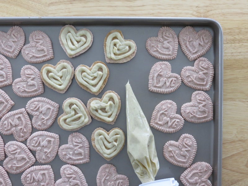 组装饼干三明治