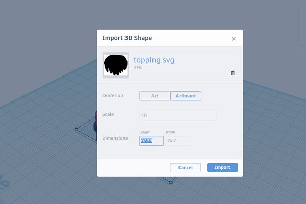 设计：导入糖霜层SVG