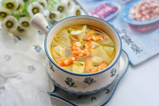 虾仁冬瓜汤