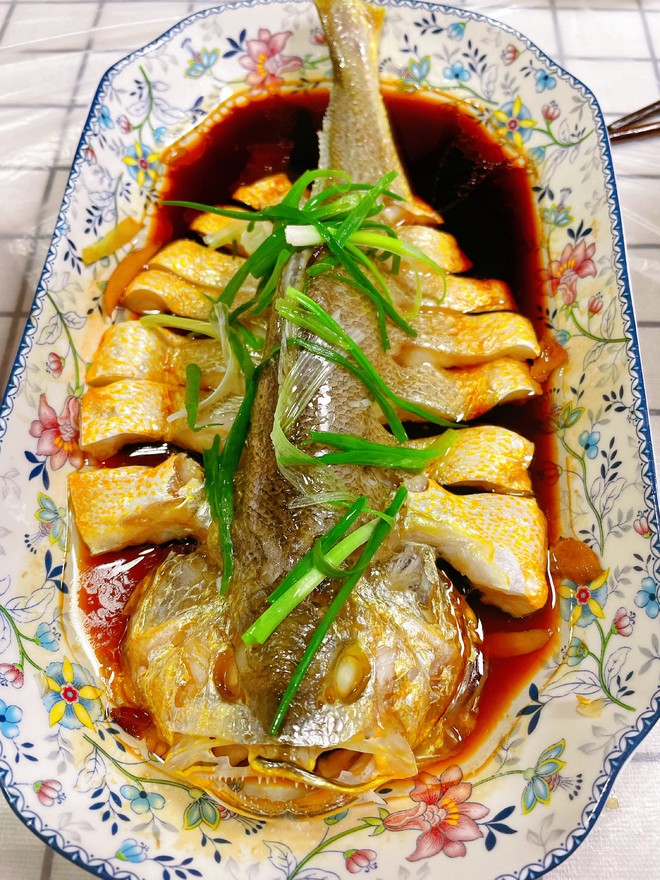 干蒸黄鱼