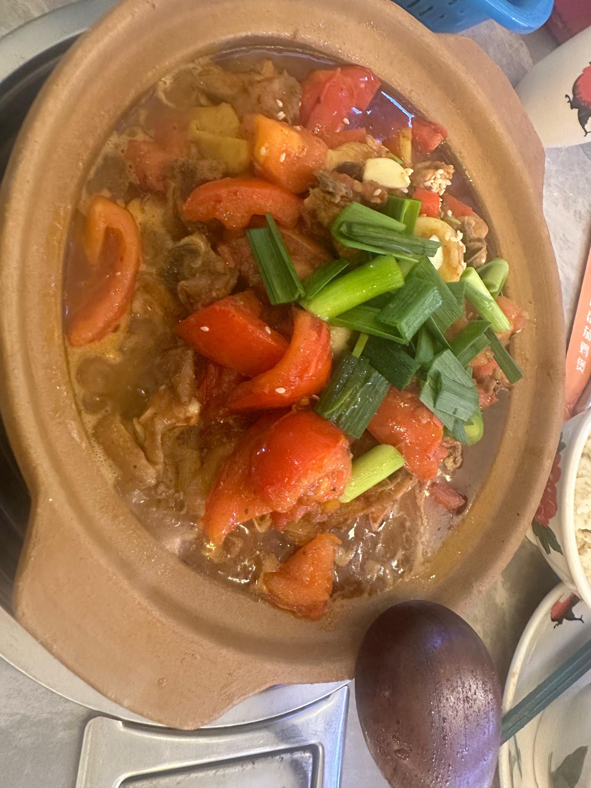 蕃茄鸡煲