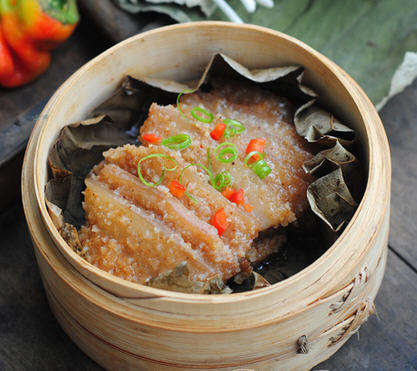 荷叶粉蒸肉