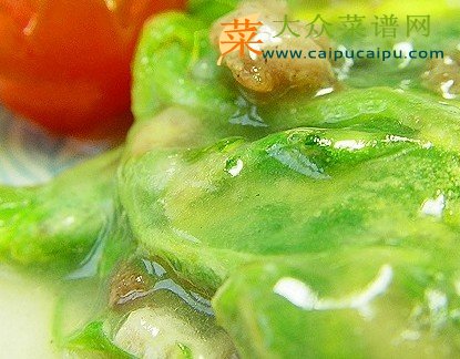 肉茸菠菜