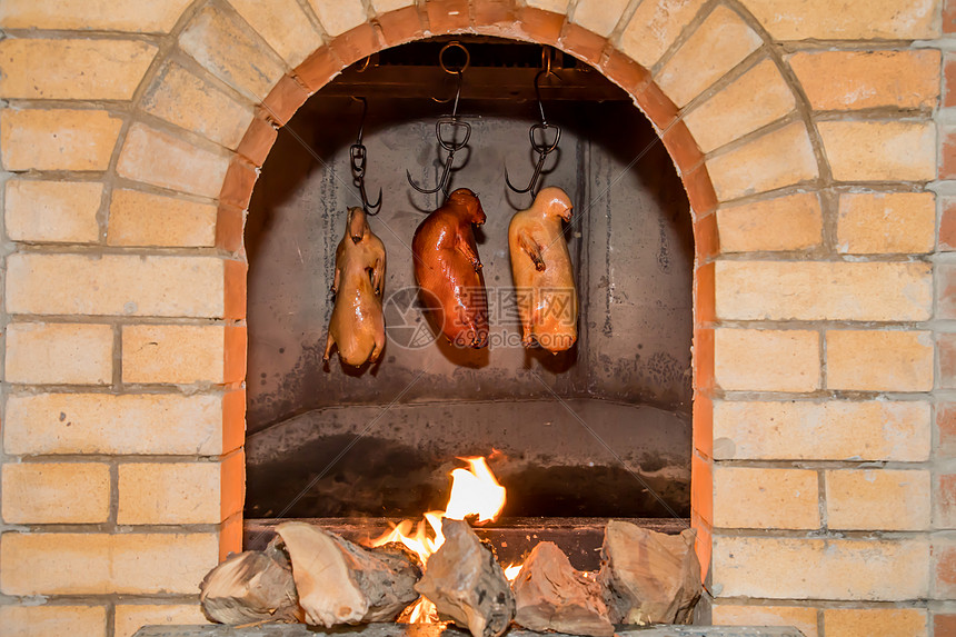 挂炉烤鸭