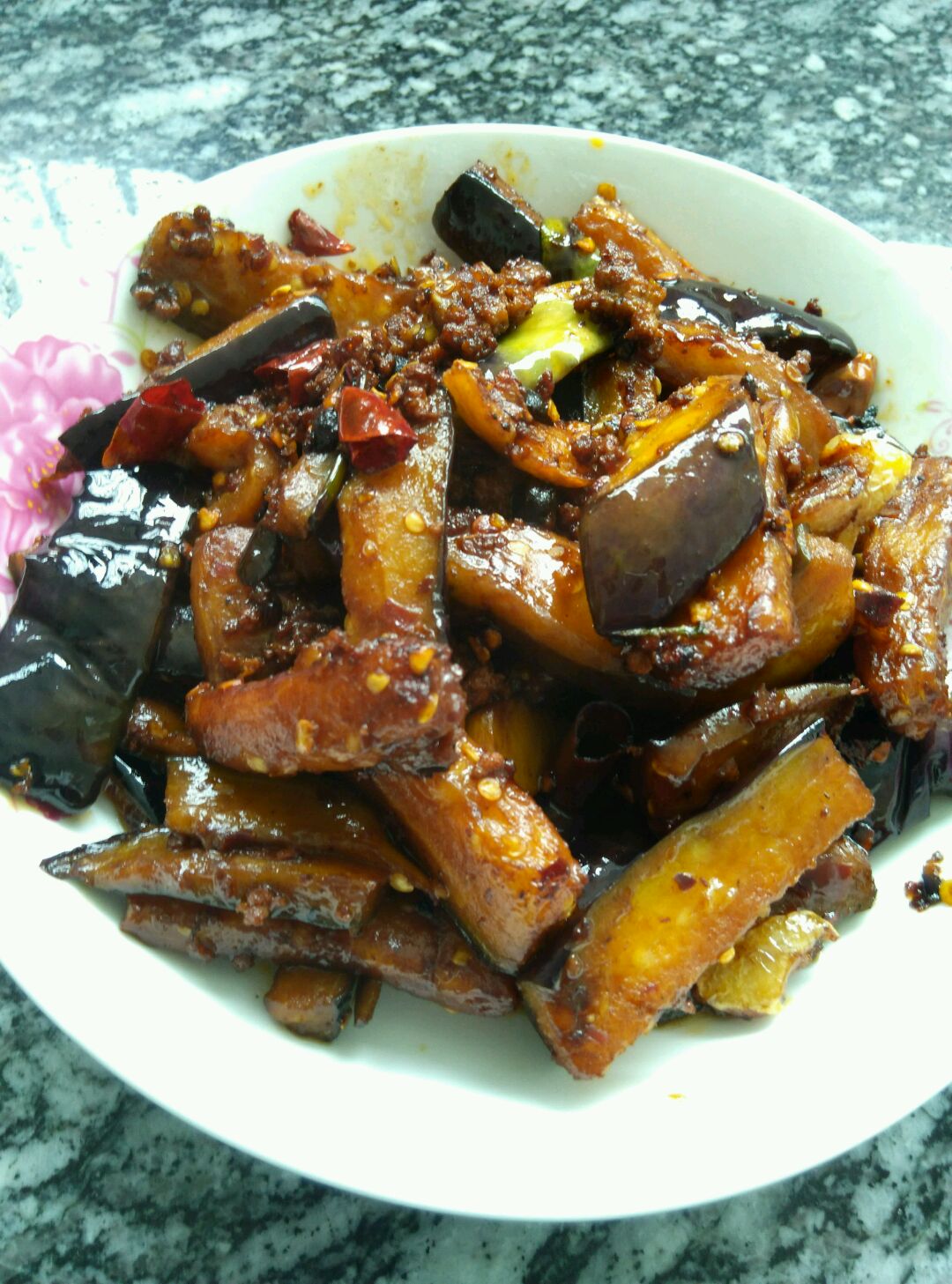 酱爆茄豆