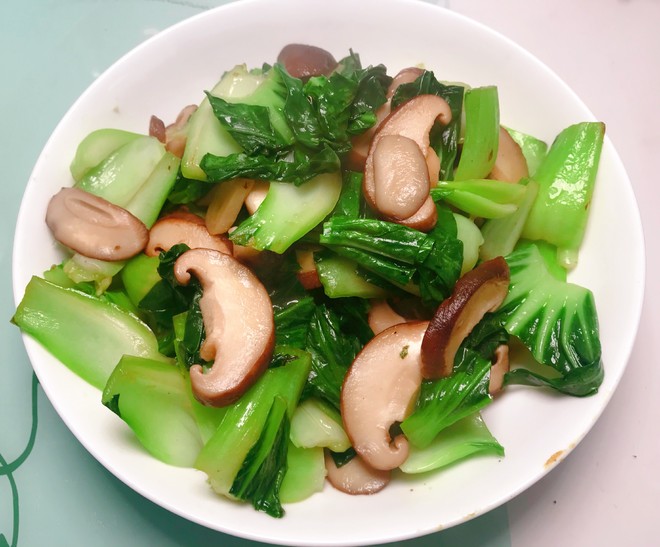 香茹炒青菜
