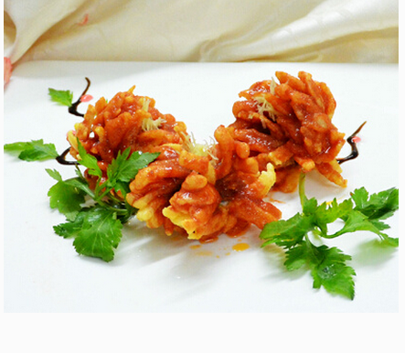 菊花鲈鱼块