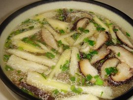 香菇茭白汤