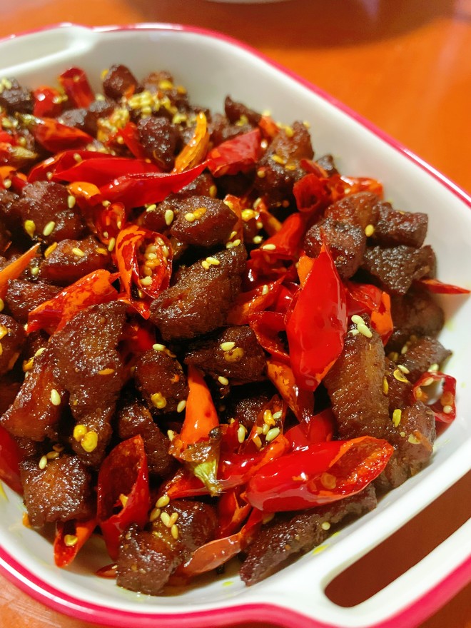 麻辣肉丁