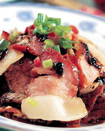 豉椒蒸腊肉