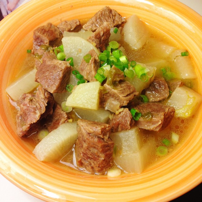 清炖萝卜牛肉