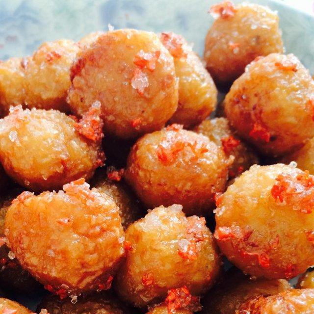 炸熘樱桃圆-鄂味