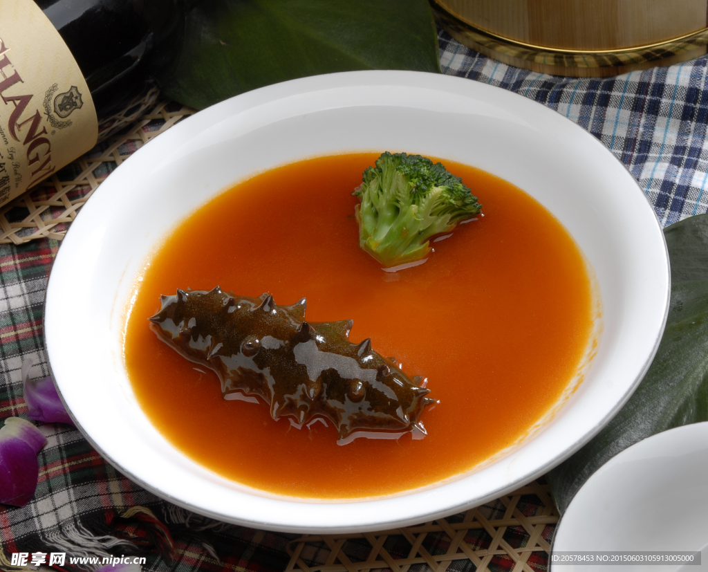 鸡汁透昧参鲍