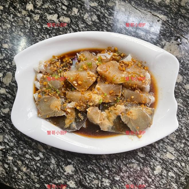 生醉蟹油拌佛手海蜇皮