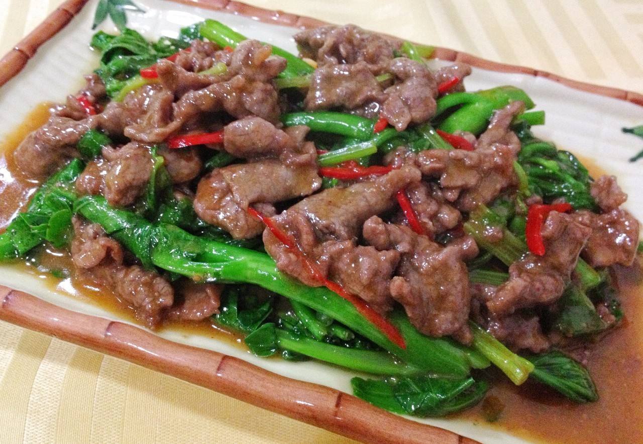 芥兰牛肉