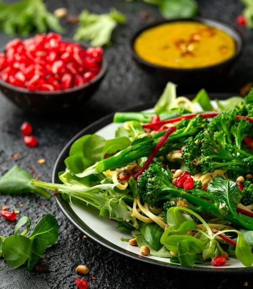 蔬菜角配香菜薄荷